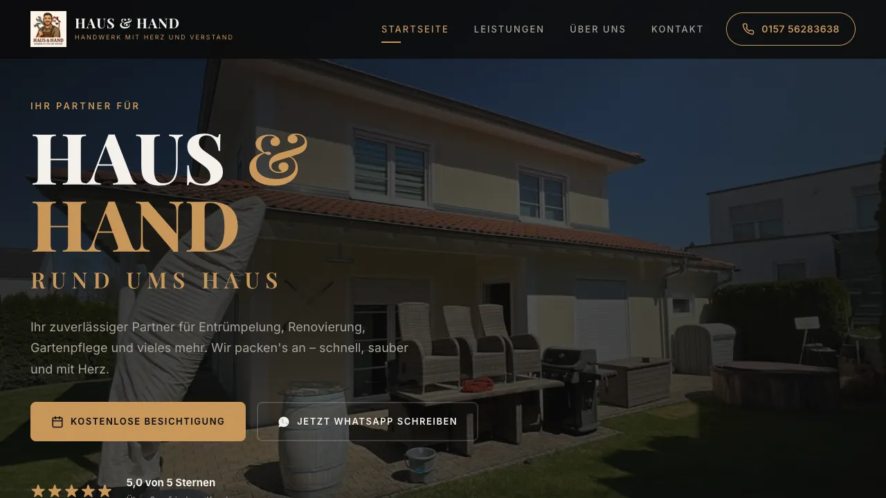 Vorschau: Haus & Hand