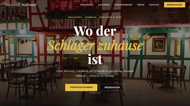 Vorschau: Tanzlokal